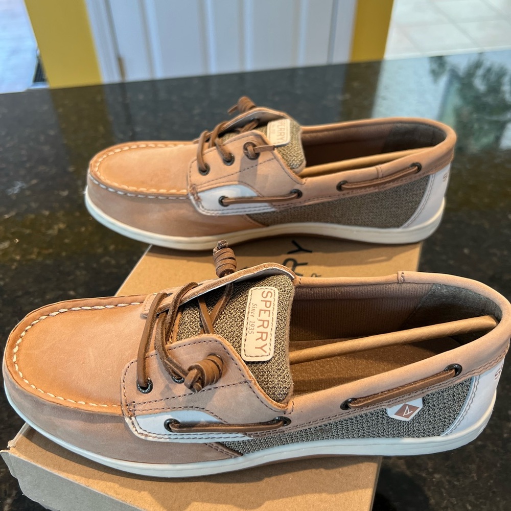 Sperry songfish Girls size 5 1/2 - Picture 4 of 7
